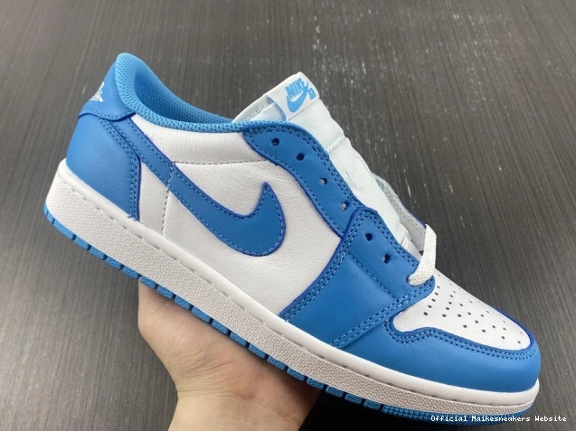 Official Maikesneakers 1 Low x UNC Air Jordan SB Nike CJ7891-401 0805